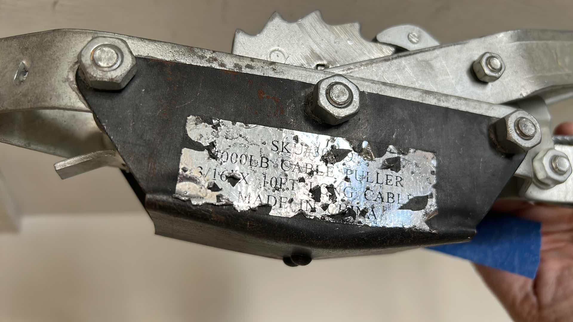 Photo 1 of CABLE PULLER