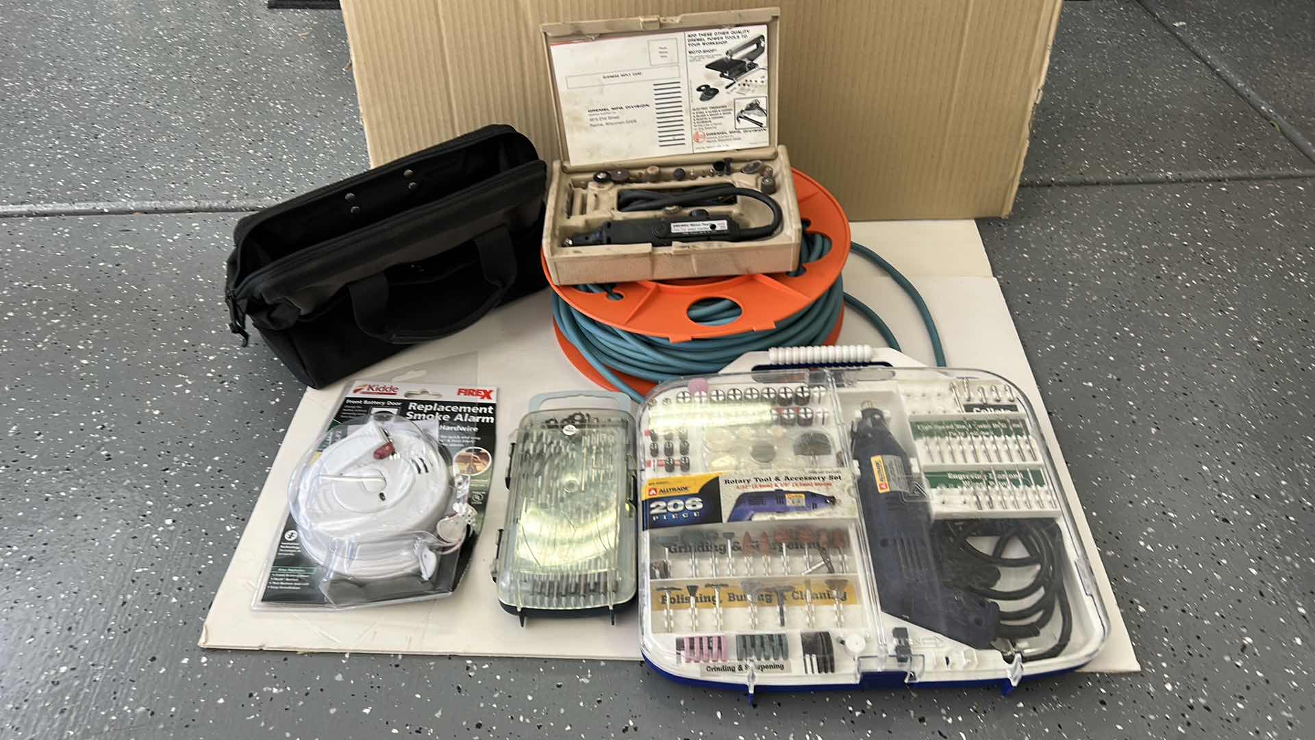 Photo 1 of GARAGE TOOLS - ROTARY, DRILL BITS, DREMEL AND MORE