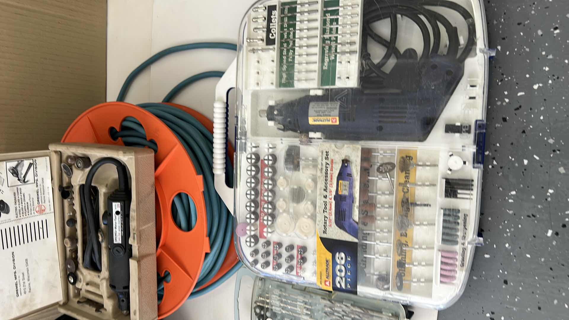 Photo 5 of GARAGE TOOLS - ROTARY, DRILL BITS, DREMEL AND MORE