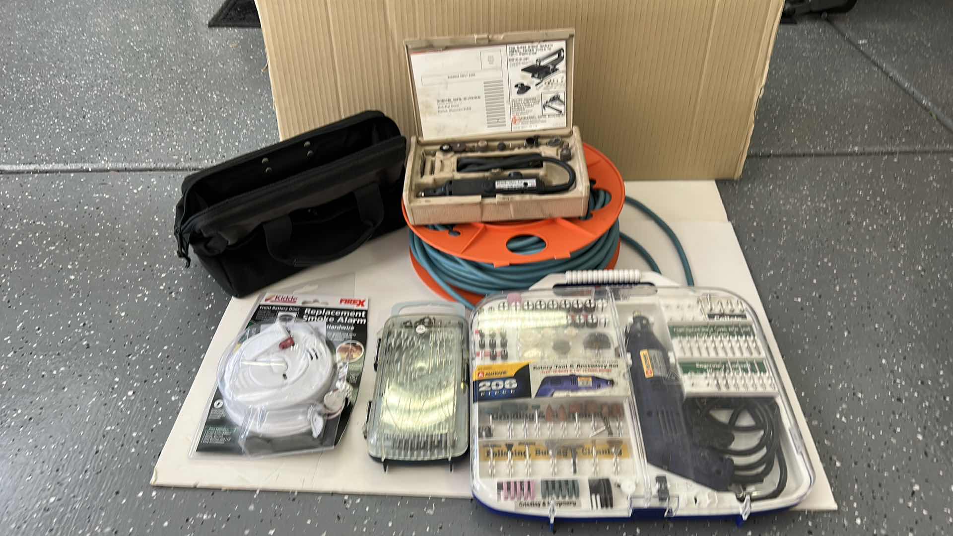 Photo 2 of GARAGE TOOLS - ROTARY, DRILL BITS, DREMEL AND MORE