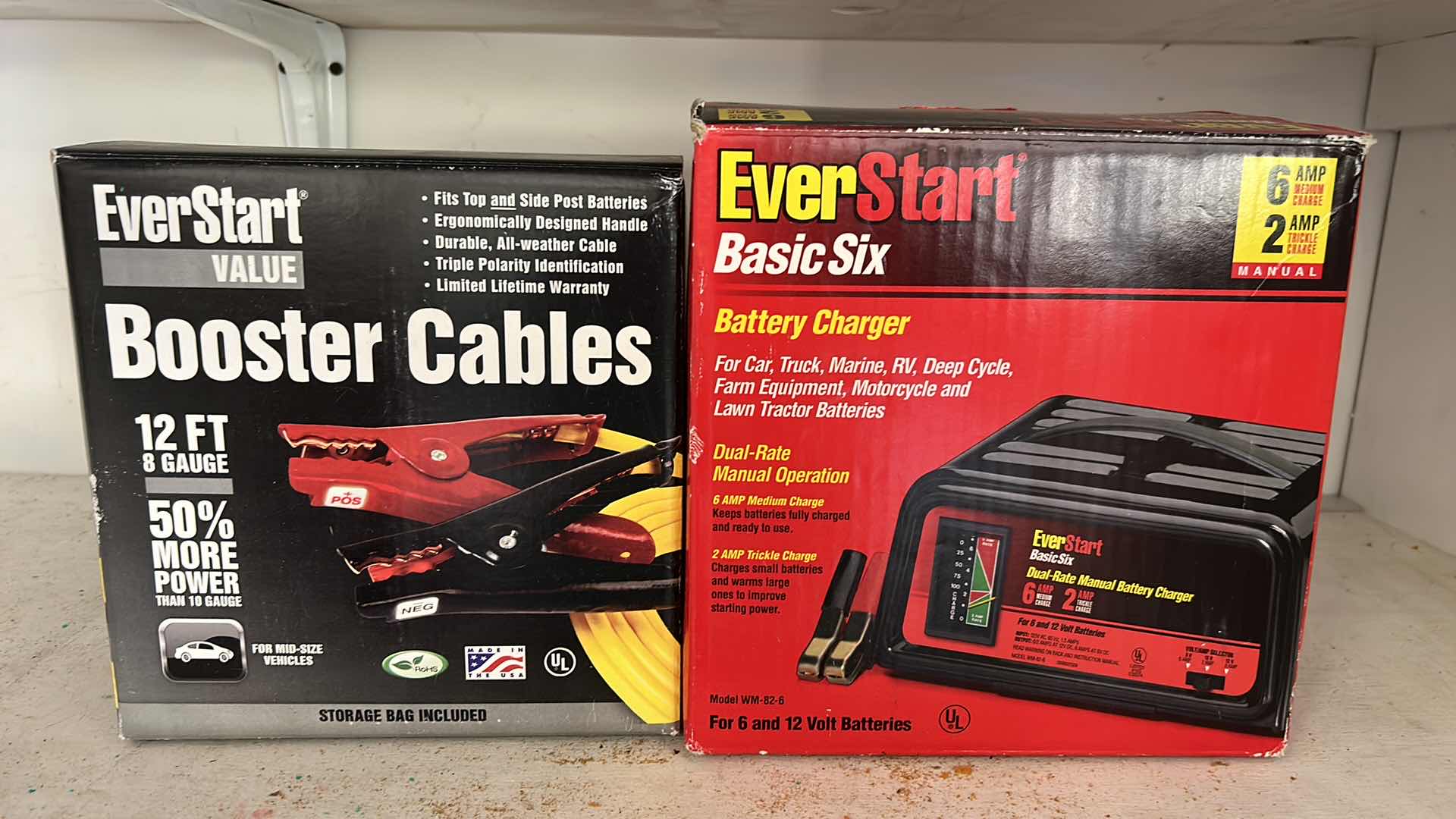 Photo 1 of BOOSTER CABLES AND BATTERY CHARGER