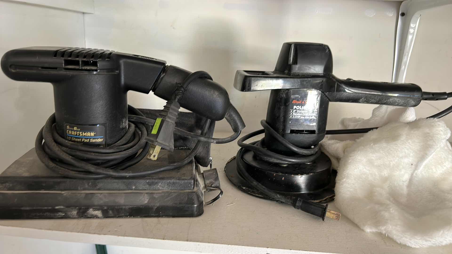Photo 1 of CRAFTSMAN SANDER AND BLACK AND DECKER POLISHER