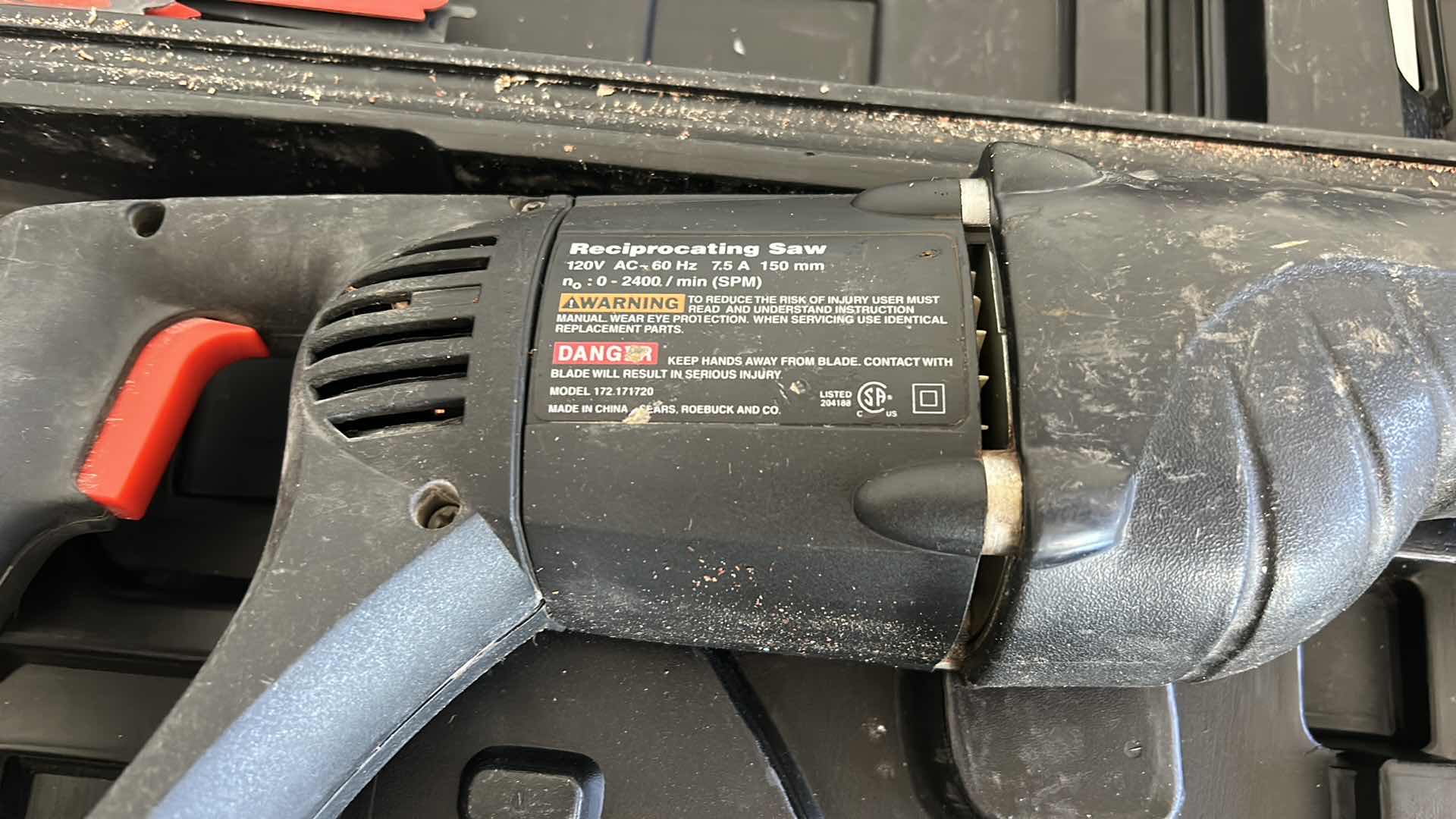 Photo 1 of CRAFTSMAN RECIPROCATING 7.5 AMP SAW