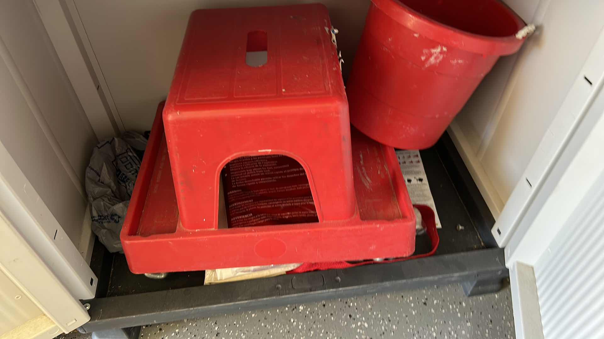 Photo 7 of BLACK AND DECKER STORAGE UNIT WITH CONTENTS 27” x 15” x H67.5”