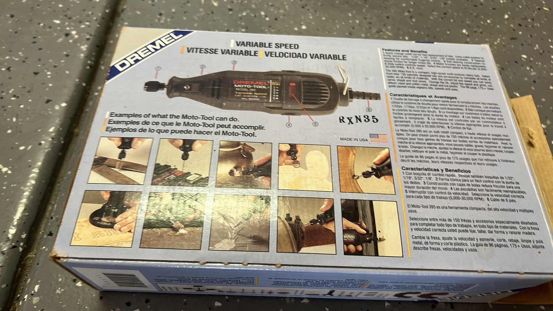 Photo 1 of DREMEL MOTO TOOL KIT 3950