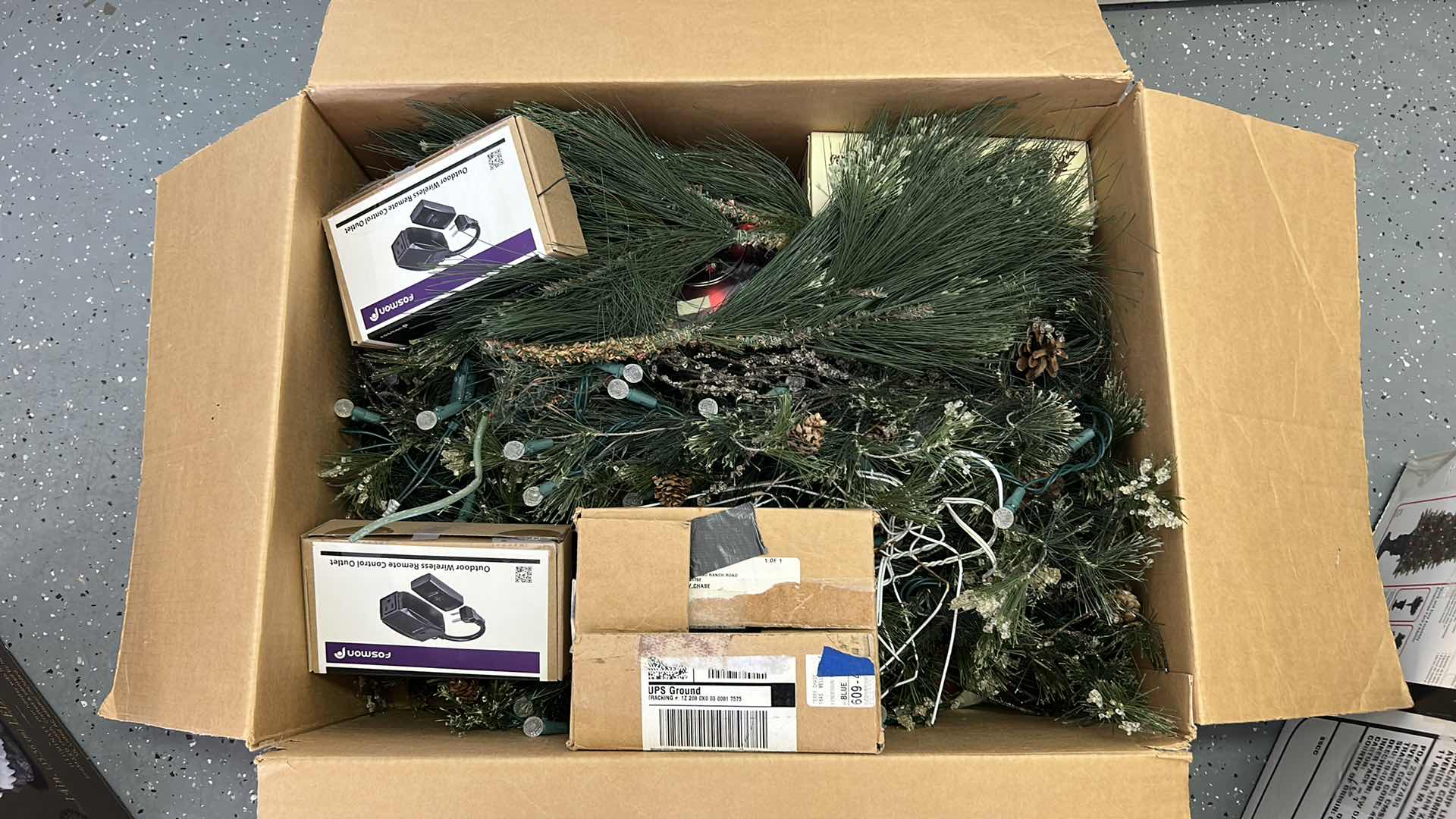 Photo 1 of 4 BOXES CHRISTMAS DECOR