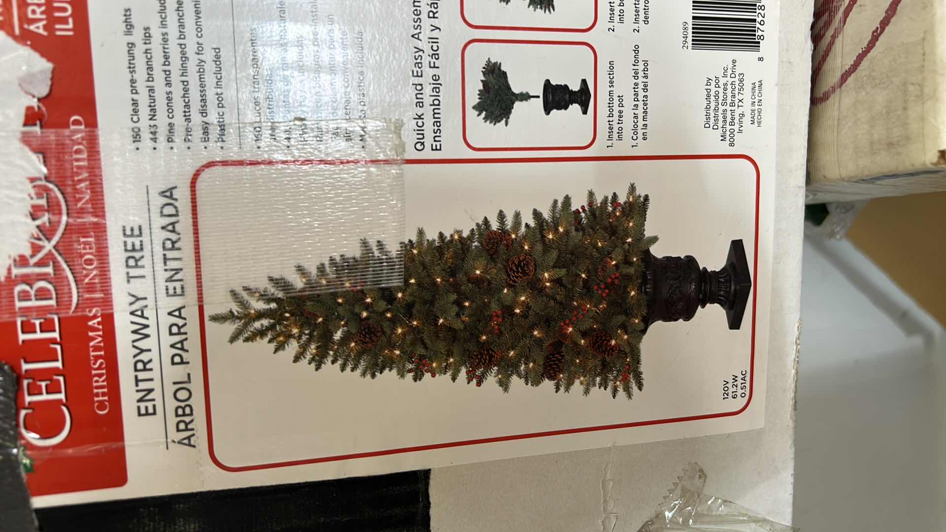 Photo 1 of 4 BOXES CHRISTMAS DECOR