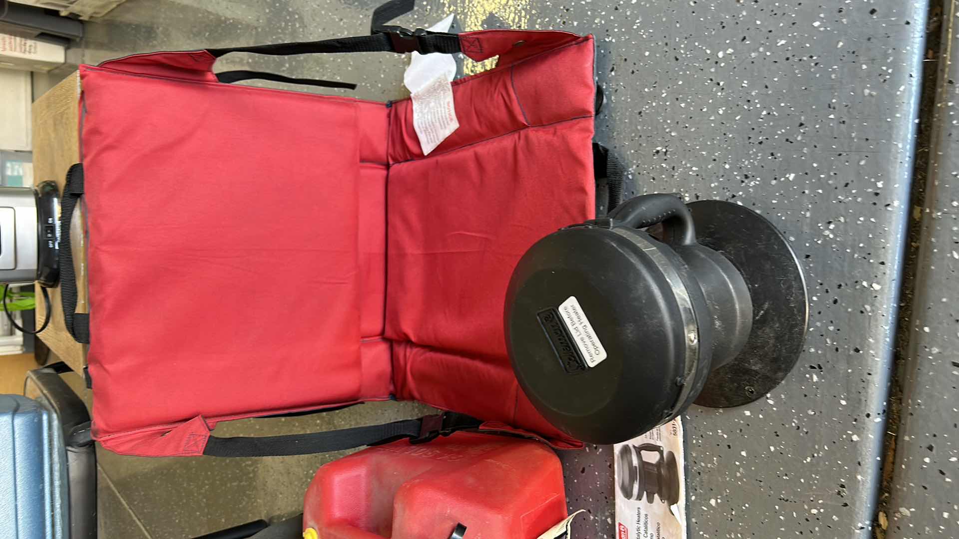 Photo 2 of MISC OUTDOOR ASSORTMENT AND TWO SMALL TABLES