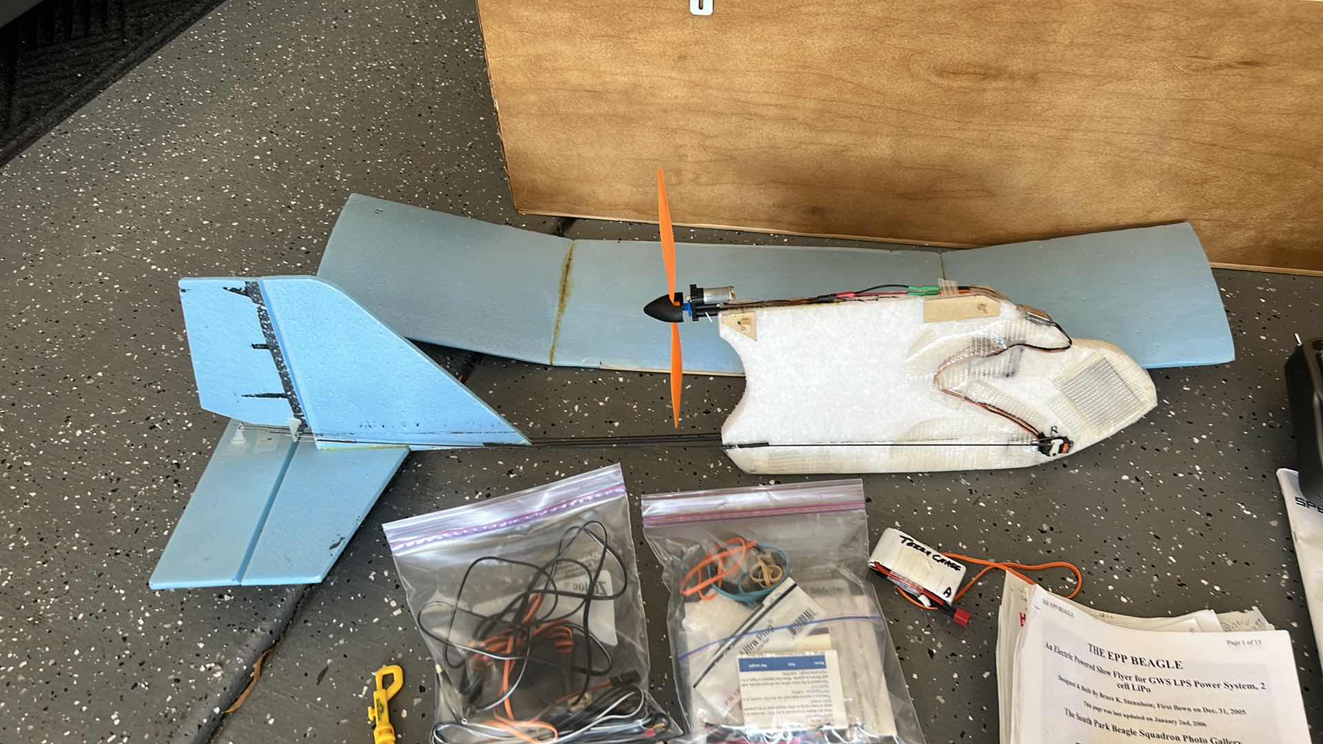 Photo 1 of EPP BEAGLE ELECTRIC POWERED SLOW FLYER PLANE