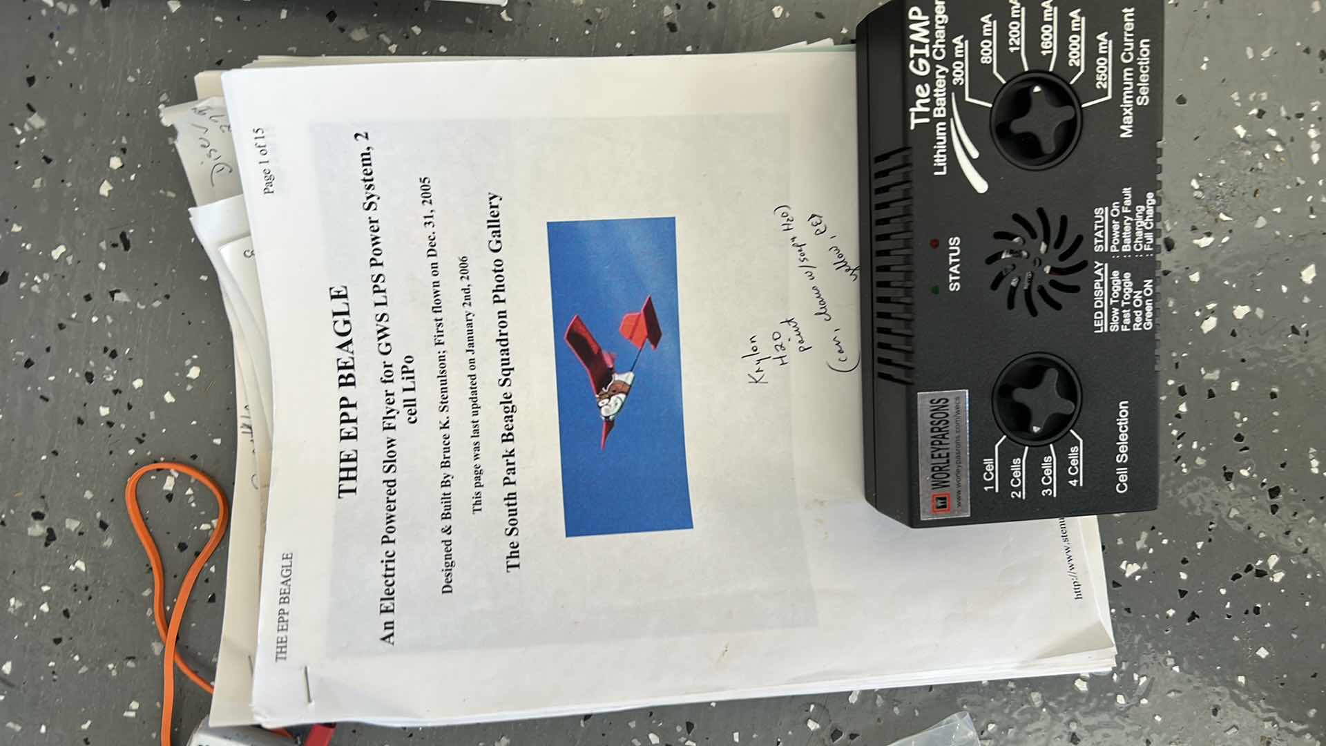 Photo 1 of EPP BEAGLE ELECTRIC POWERED SLOW FLYER PLANE