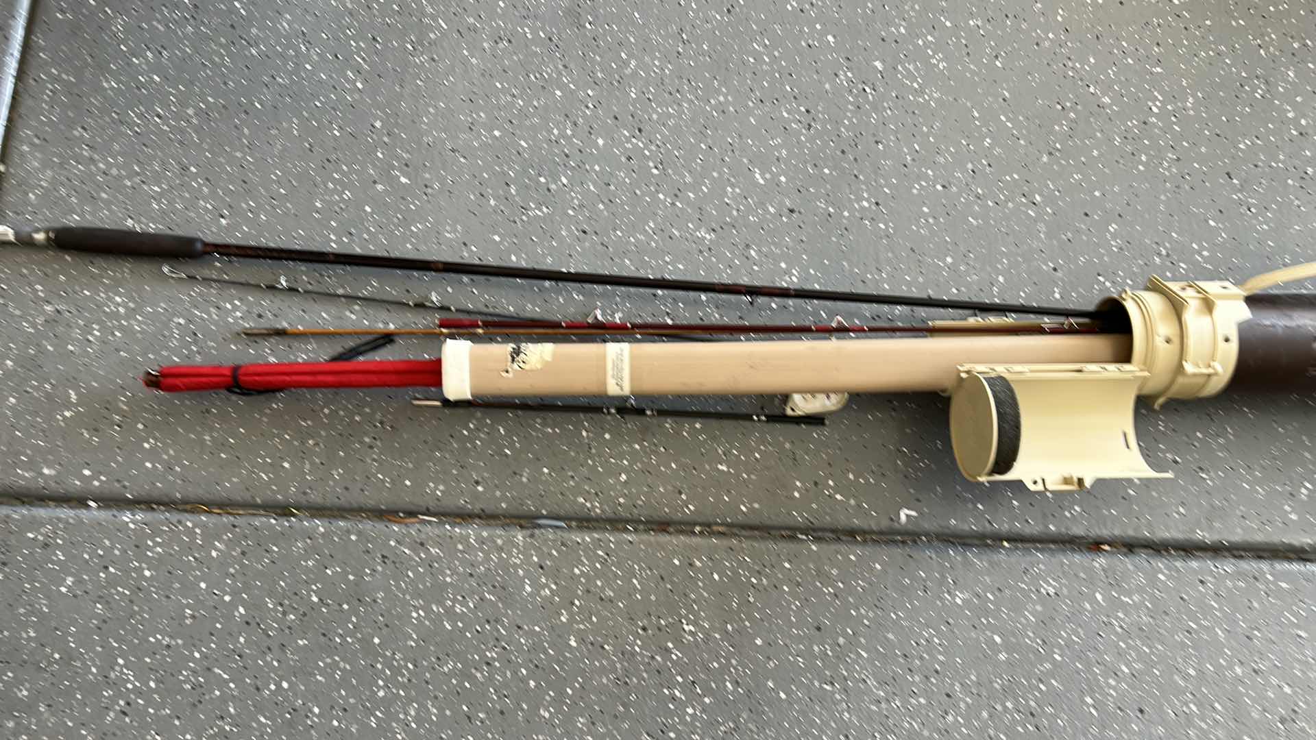 Photo 1 of Fishing poles in case