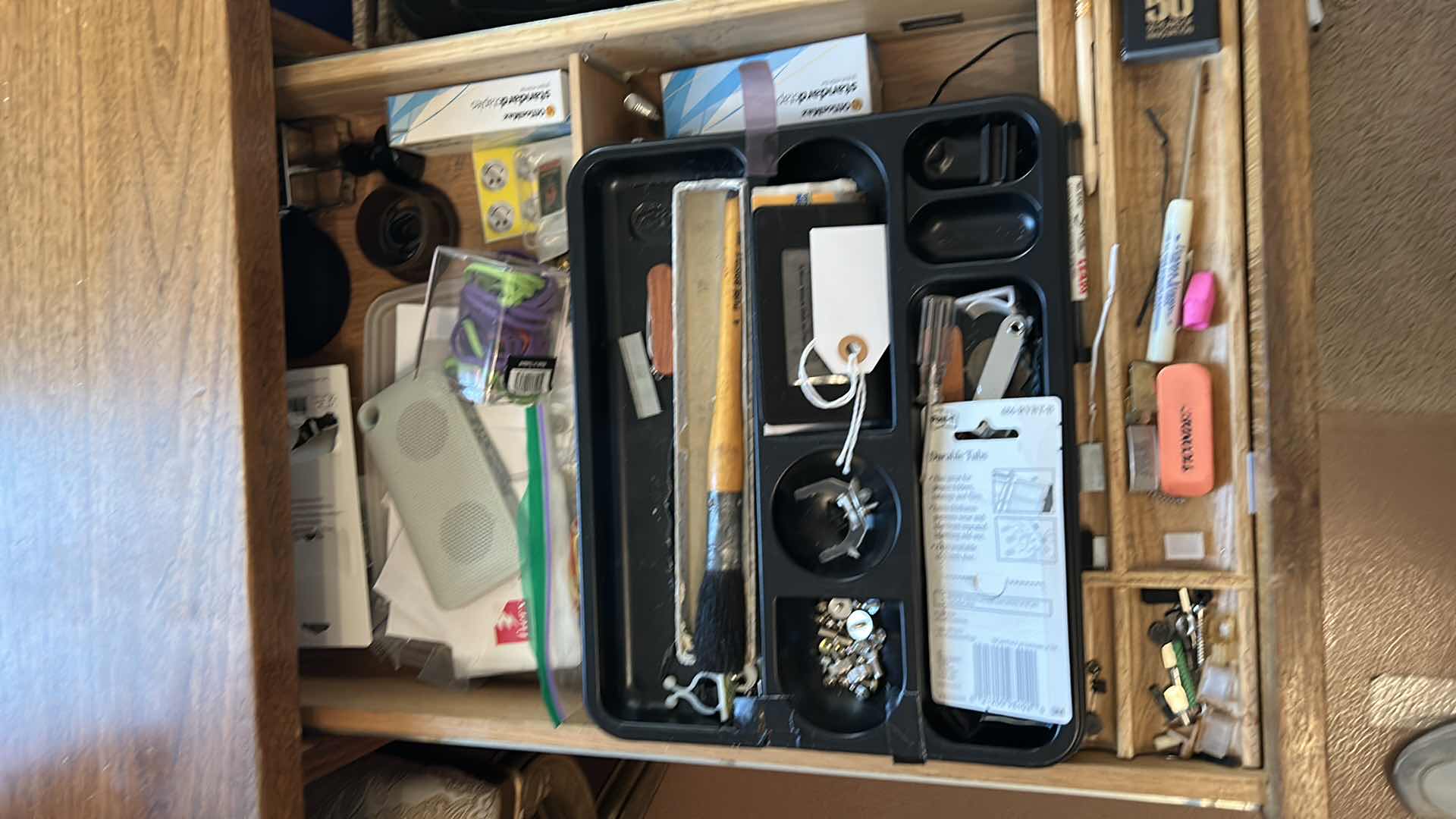 Photo 8 of Contents of two drawers in desk