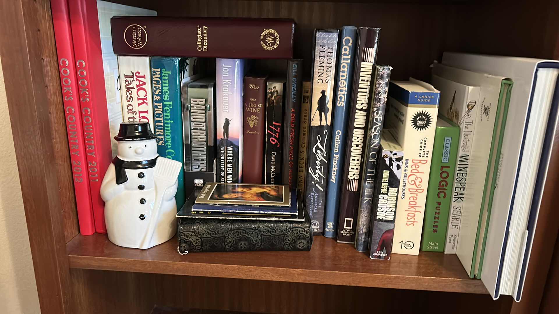 Photo 1 of Contents of two bookshelves