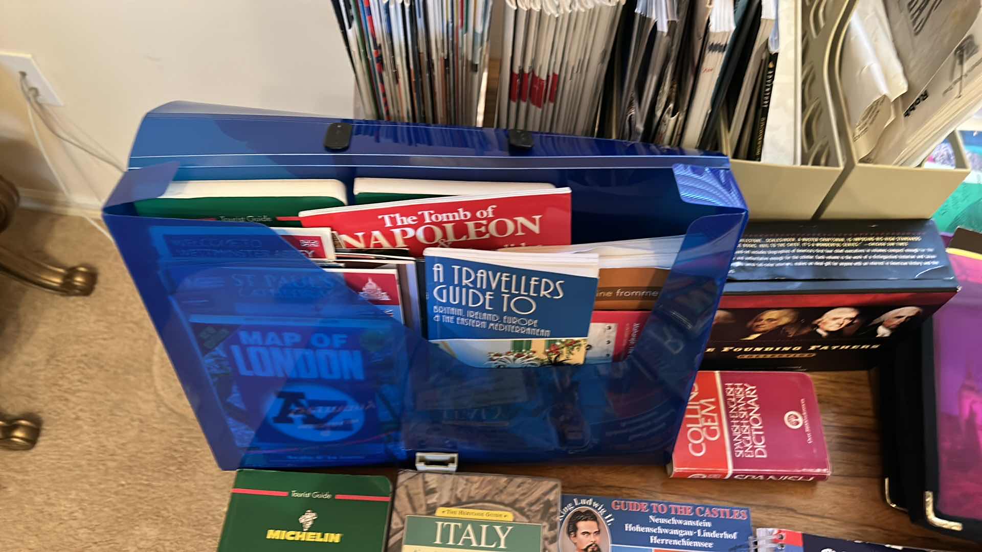 Photo 1 of BOOKS AND MAGAZINES - MAPS AND TRAVEL, CONSUMER REPORTS COLLECTION AND MORE