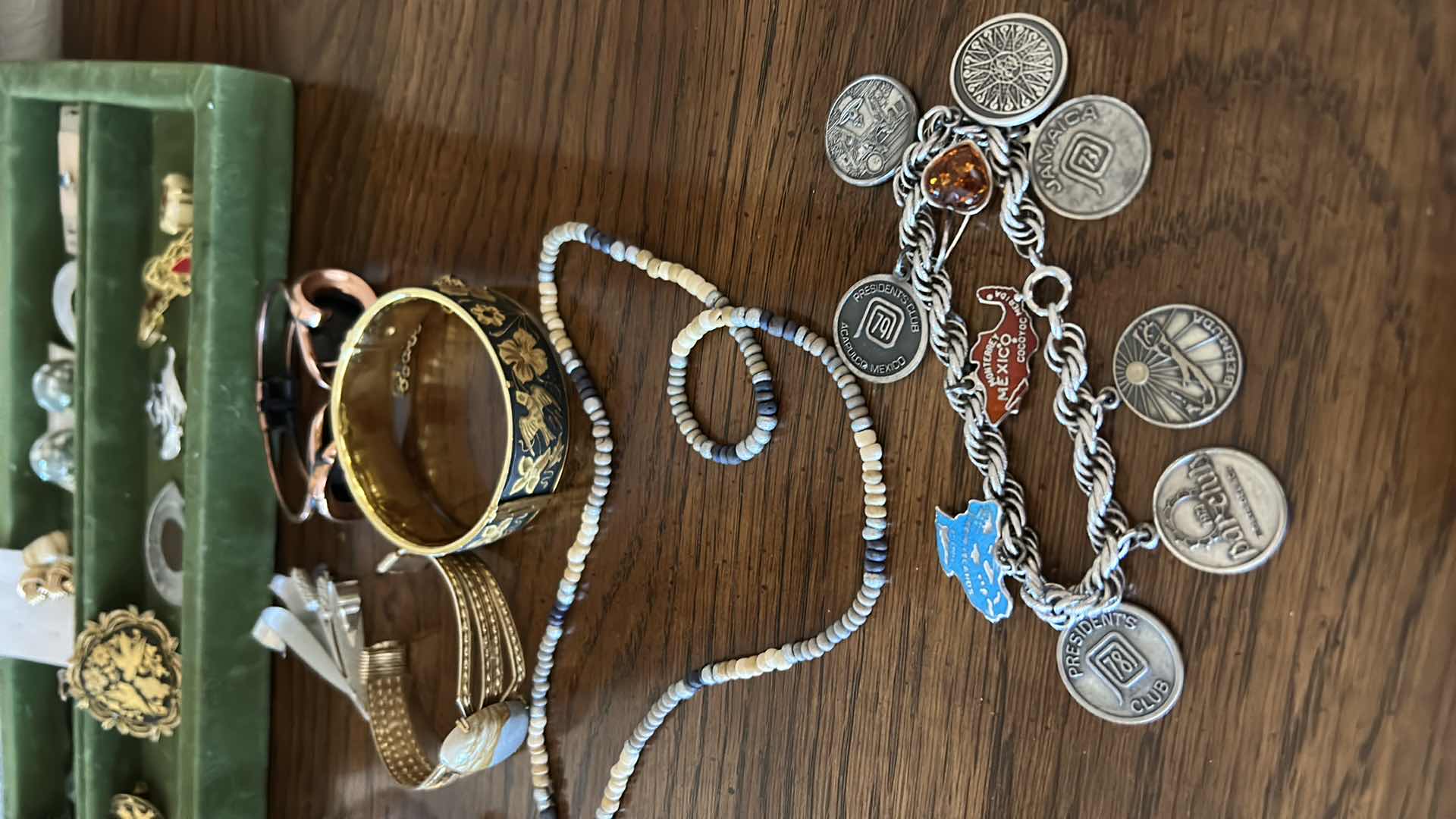 Photo 1 of COSTUME JEWELRY ASSORTMENT AND TRINKET BOXES