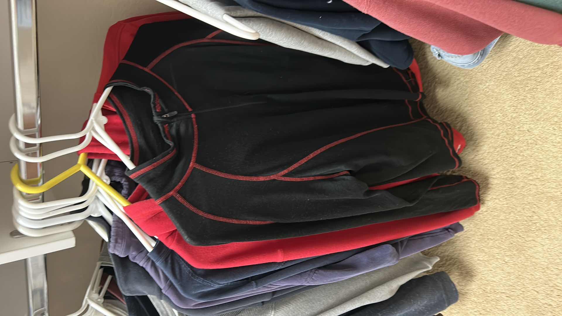 Photo 1 of Men’s clothing assortment, mostly size large