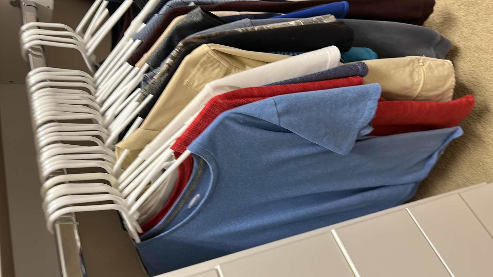 Photo 1 of Men’s clothing assortment, mostly size large