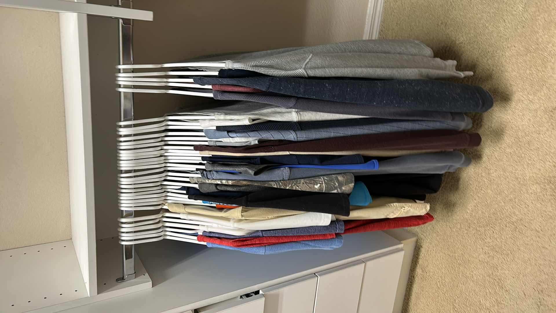 Photo 1 of Men’s clothing assortment, mostly size large