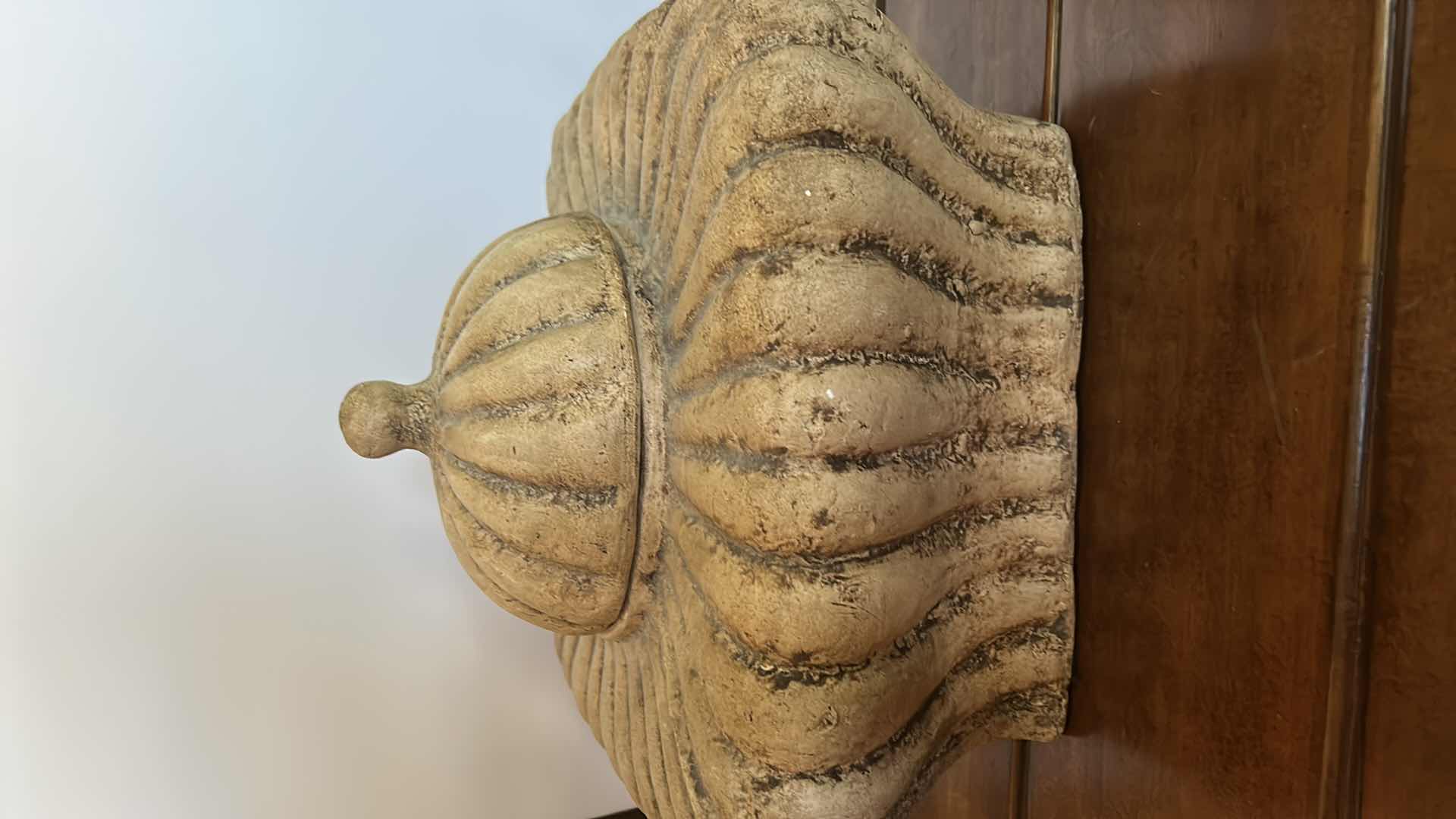 Photo 1 of HOME DECOR - LARGE CERAMIC BOX WITH LID 15” x H11”