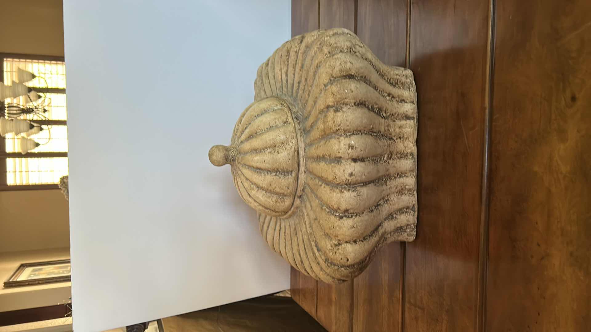 Photo 1 of HOME DECOR - LARGE CERAMIC BOX WITH LID 15” x H11”