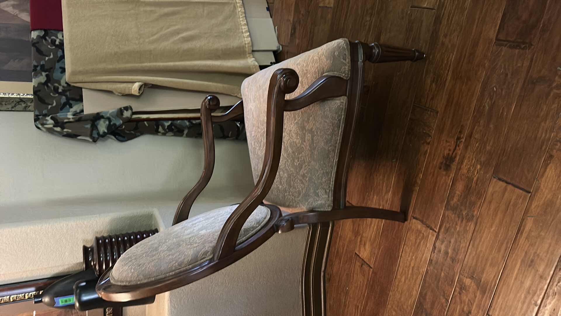 Photo 1 of FRENCH LOUIS XVI STYLE VINTAGE ARMCHAIR