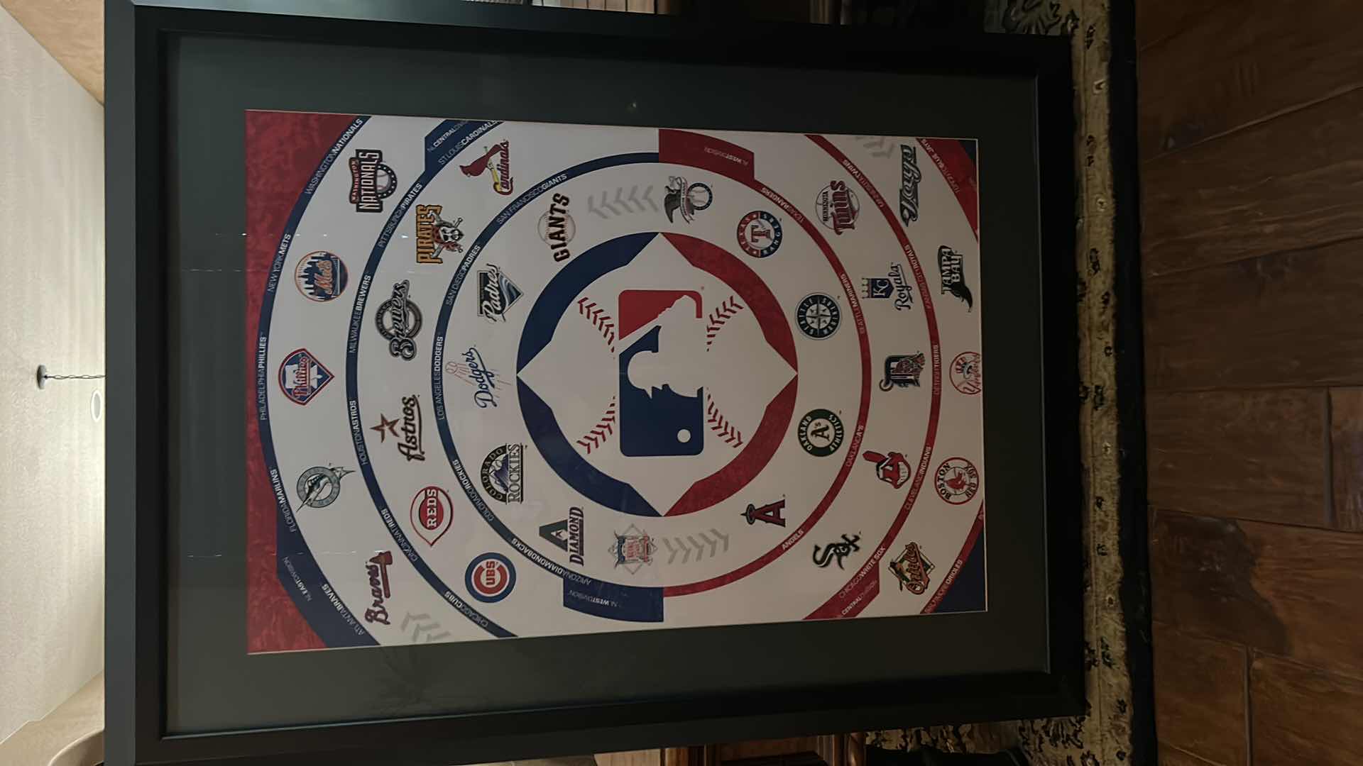 Photo 5 of MLB BASEBALL FRAMED ARTWORK