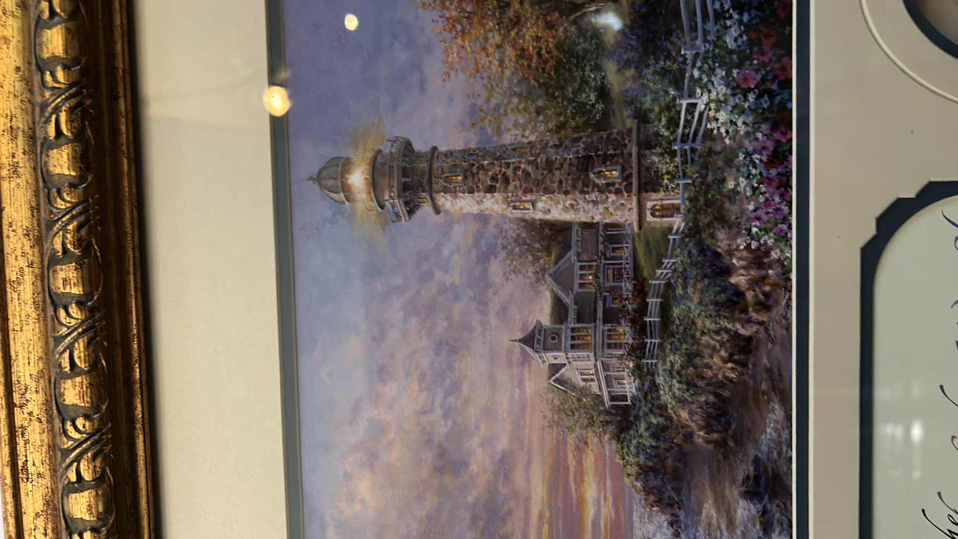 Photo 1 of JOHN 3:12 "LIGHT OF LIFE" FRAMED ARTWORK 17 1/2” x 21”