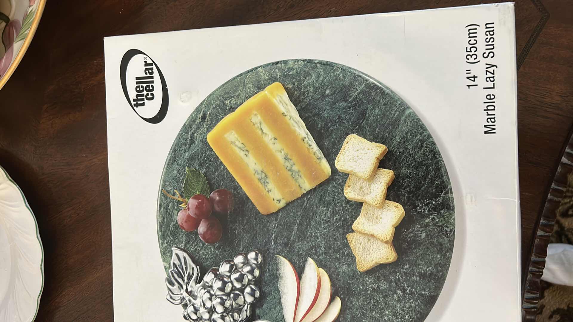 Photo 1 of KITCHEN ACCESSORIES -  "THE SELLER" 14" MARBLE LAZY SUSAN