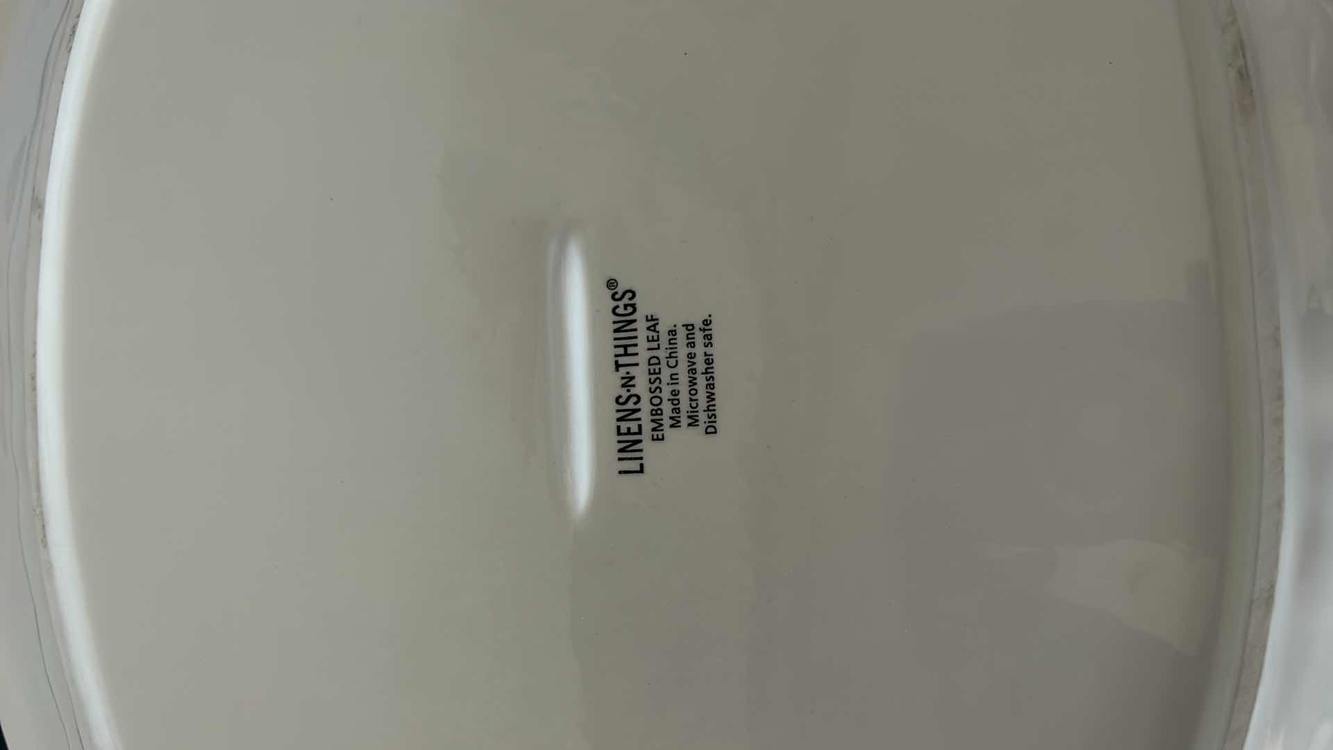 Photo 1 of LARGE CERAMIC PLATTER AND LARGE CERAMIC MIXING BOWL (PLATTER MEASURES 20") 