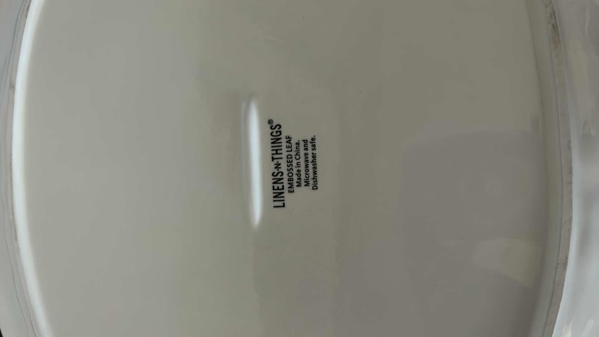 Photo 1 of LARGE CERAMIC PLATTER AND LARGE CERAMIC MIXING BOWL (PLATTER MEASURES 20") 