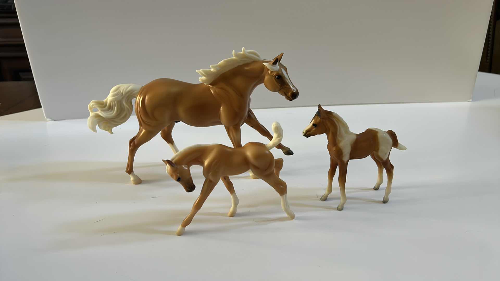 Photo 1 of 3 COLLECTIBLE HORSE FIGURINES (TALLEST IS 6")