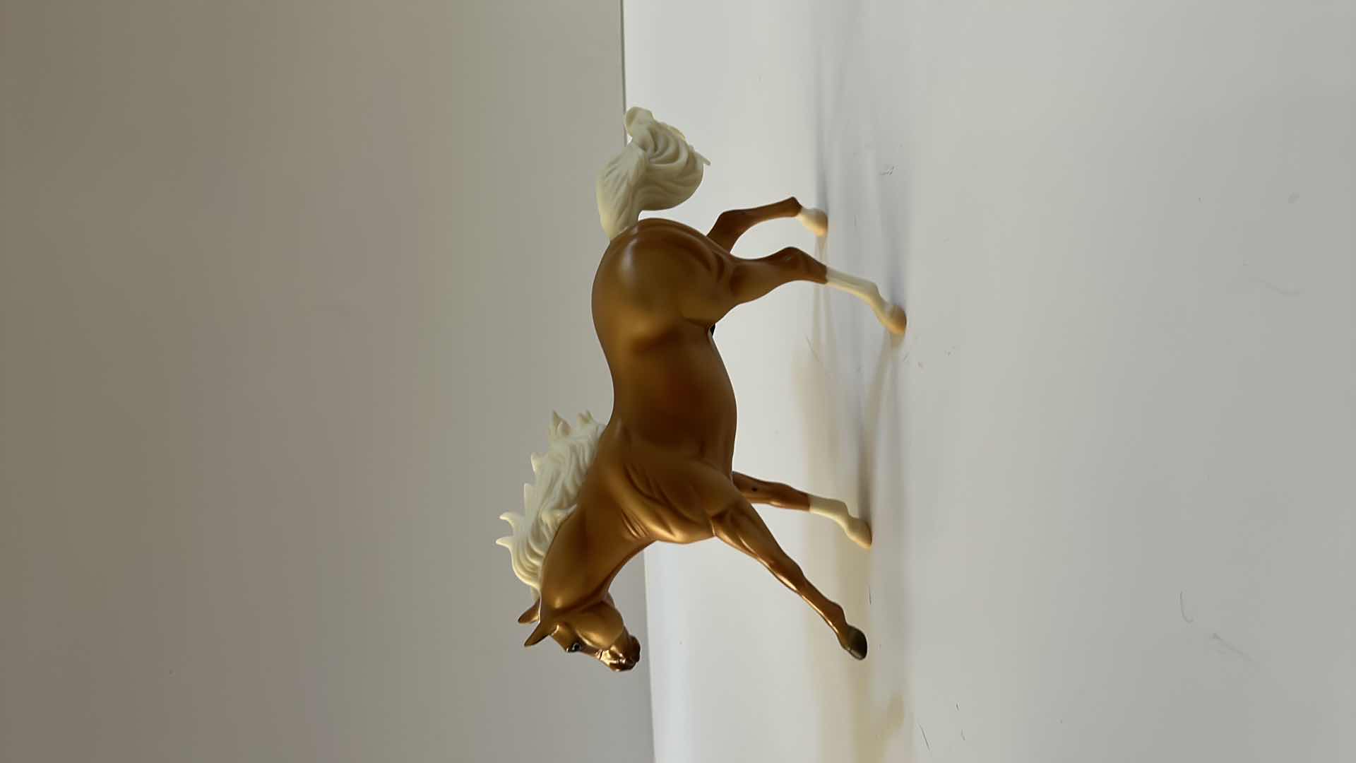 Photo 1 of 3 COLLECTIBLE HORSE FIGURINES (TALLEST IS 6")