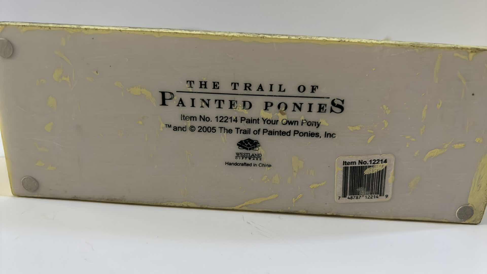 Photo 1 of 2 - COLLECTIBLE HORSE FIGURINES "THE TRAIL OF PAINTED PONIES" 