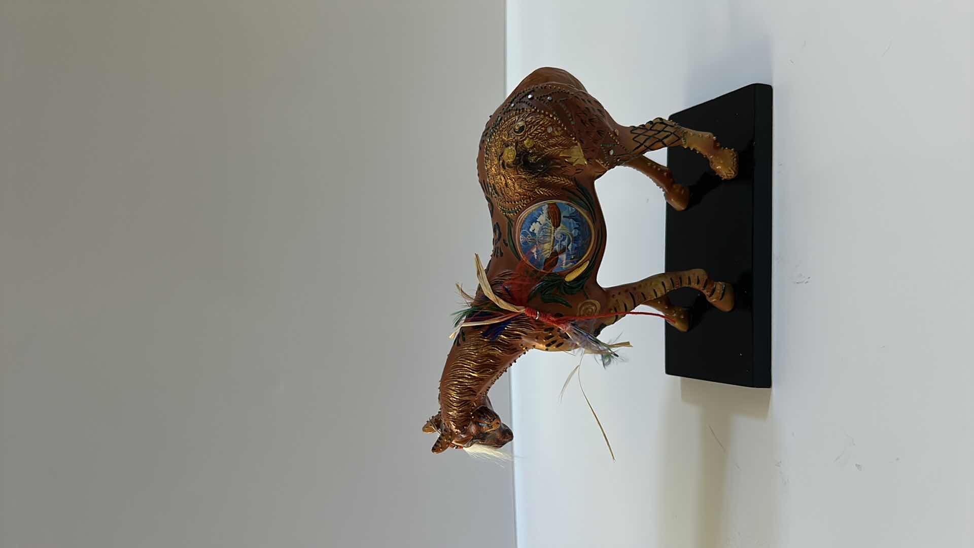 Photo 1 of 2 - NUMBERED COLLECTIBLE HORSE FIGURINES "THE TRAIL OF PAINTED PONIES" 