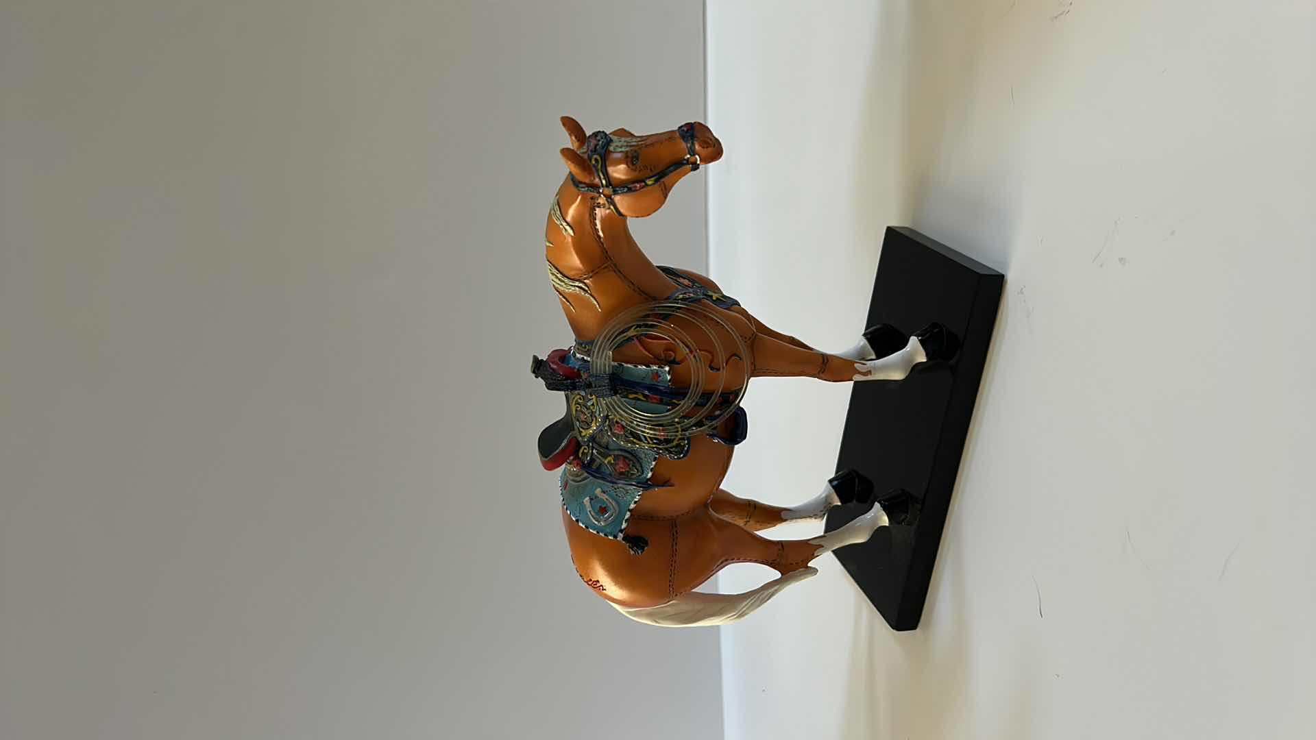 Photo 1 of 2 - NUMBERED COLLECTIBLE HORSE FIGURINES "THE TRAIL OF PAINTED PONIES" 