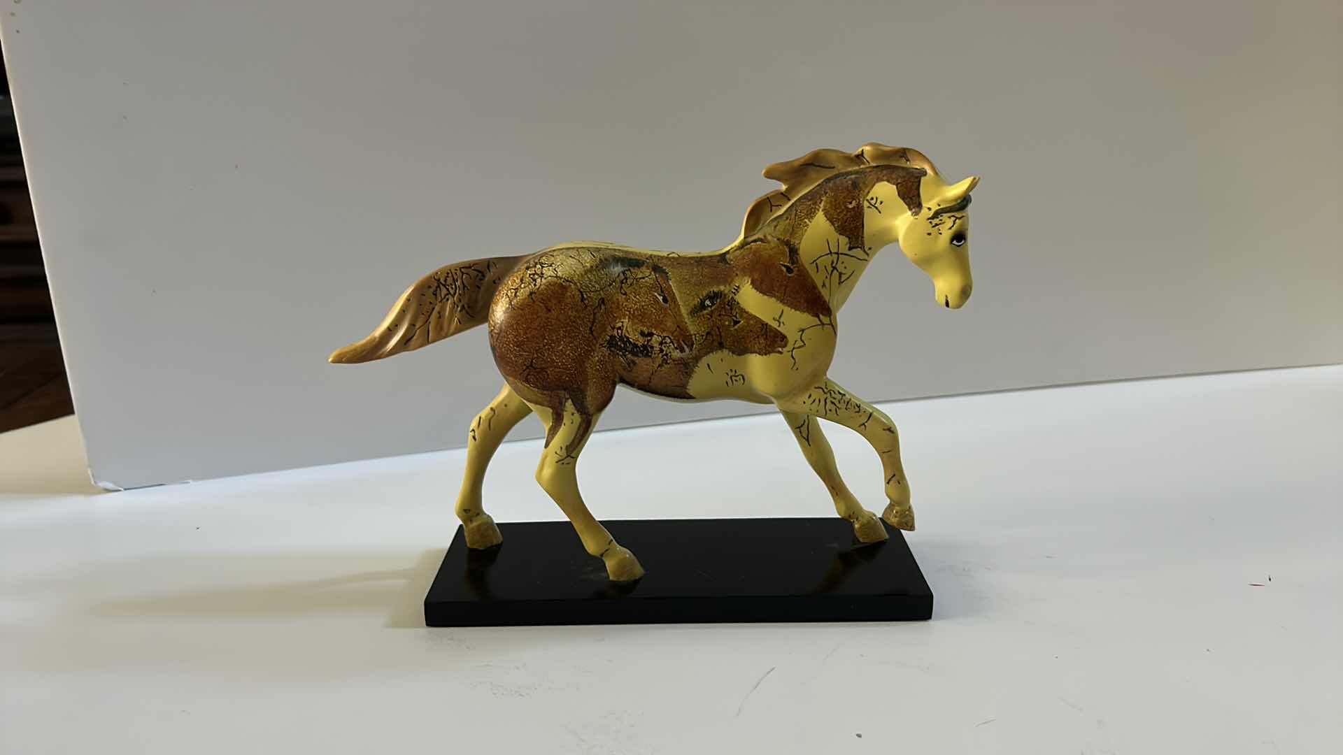 Photo 1 of 3 COLLECTIBLE NUMBERED HORSE FIGURINES "THE TRAIL OF THE PAINTED PONIES" 