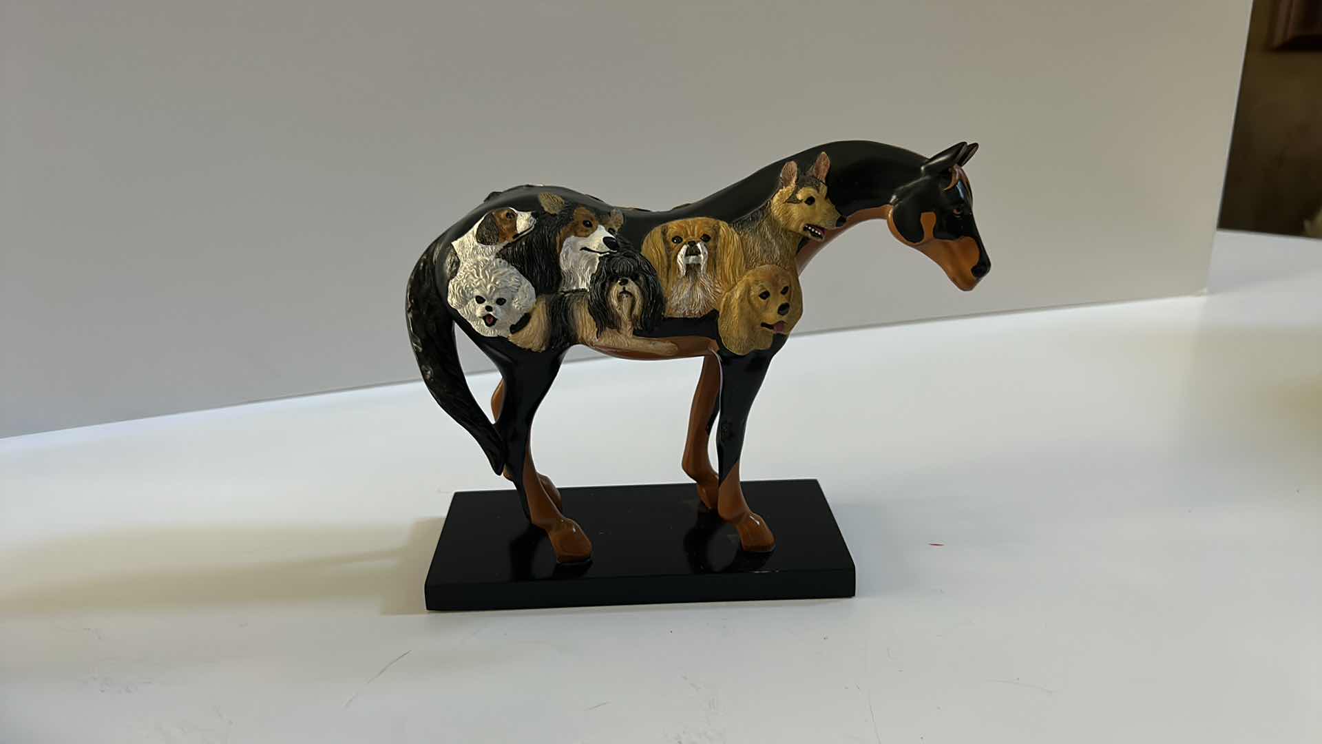 Photo 1 of 3 COLLECTIBLE NUMBERED HORSE FIGURINES "THE TRAIL OF THE PAINTED PONIES" 