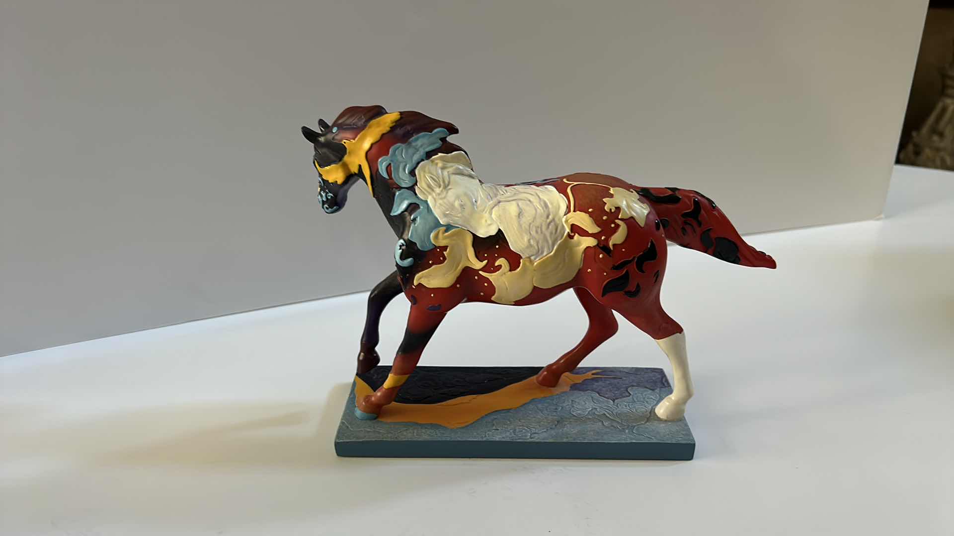 Photo 1 of 3 COLLECTIBLE NUMBERED HORSE FIGURINES "THE TRAIL OF THE PAINTED PONIES" 