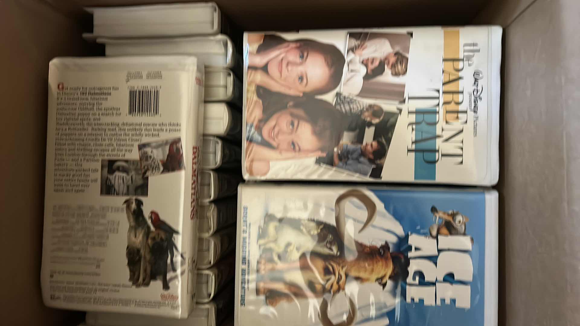 Photo 1 of BOX FULL OF CHILDRENS WALT DISNEY VIDEOS AND MORE 