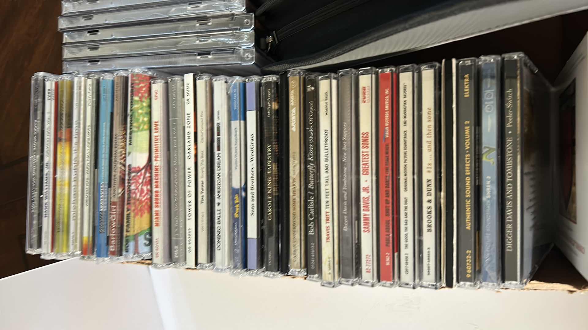 Photo 1 of 2 - BOXES OF CD'S AND CD CASE)