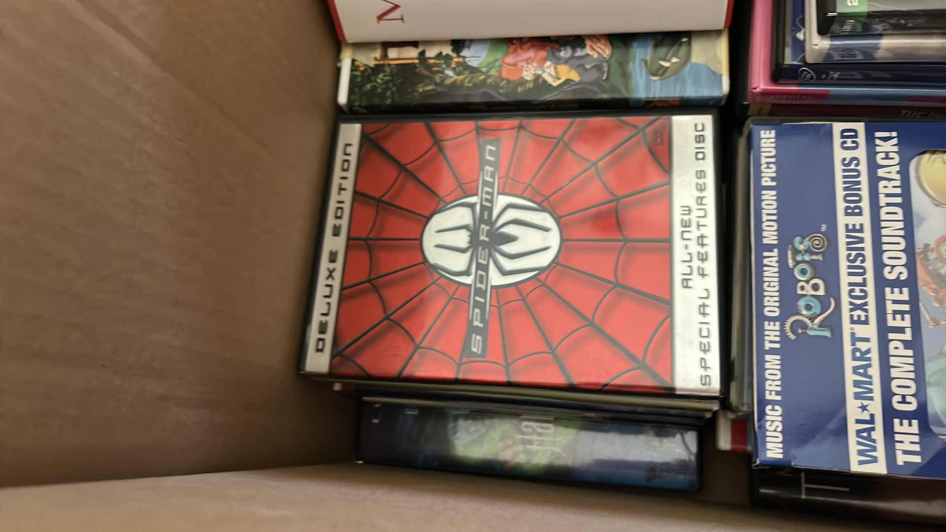 Photo 1 of BOX OF ASSORTED MOVIES