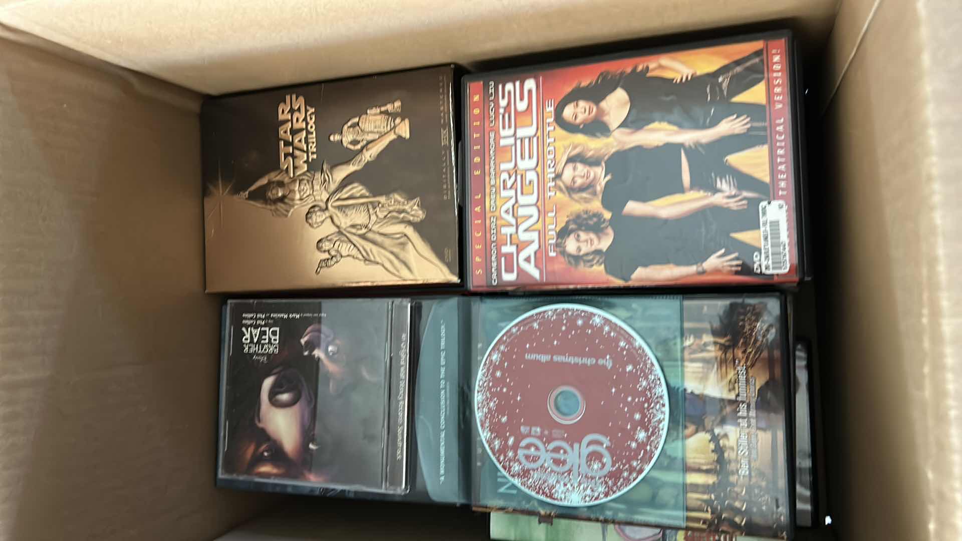 Photo 1 of BOX OF ASSORTED MOVIES