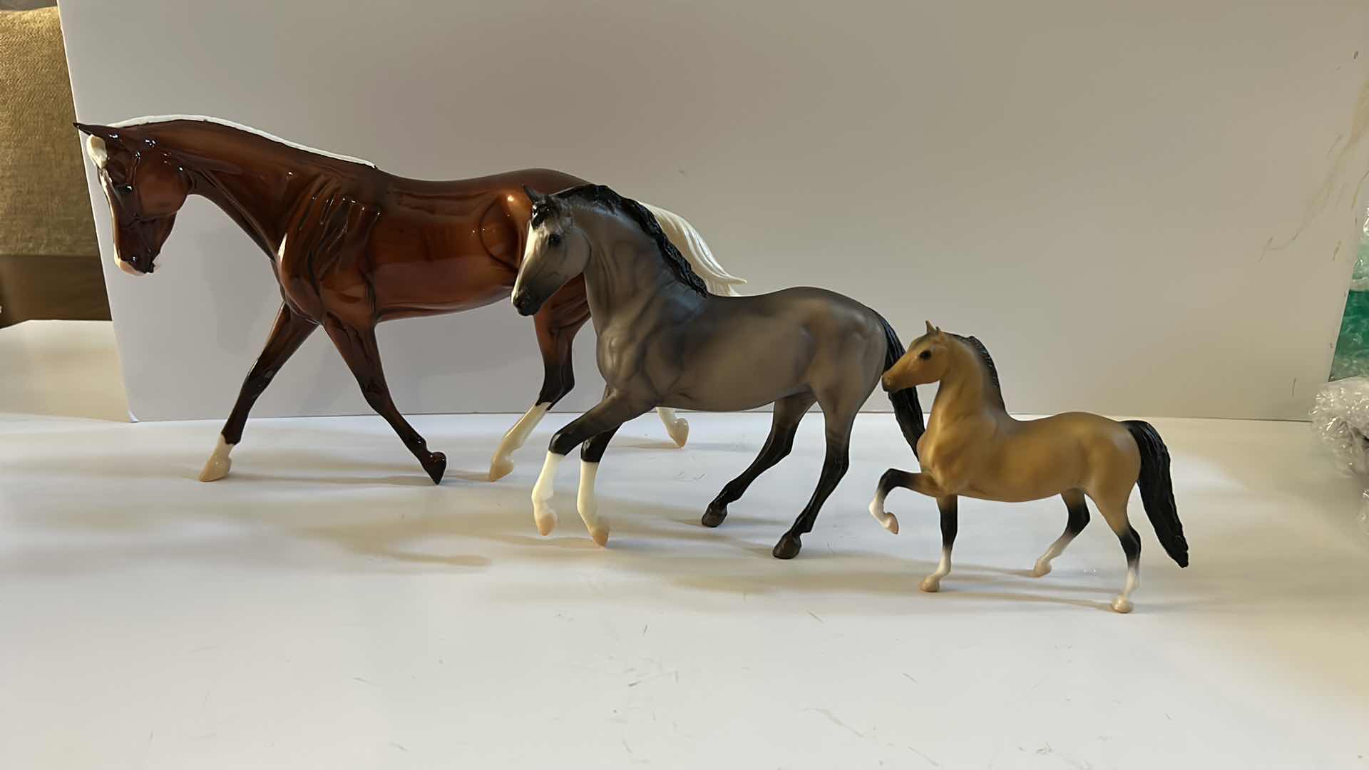 Photo 1 of 3 BREYER COLLECTIBLE HORSES TALLEST 7.5”
