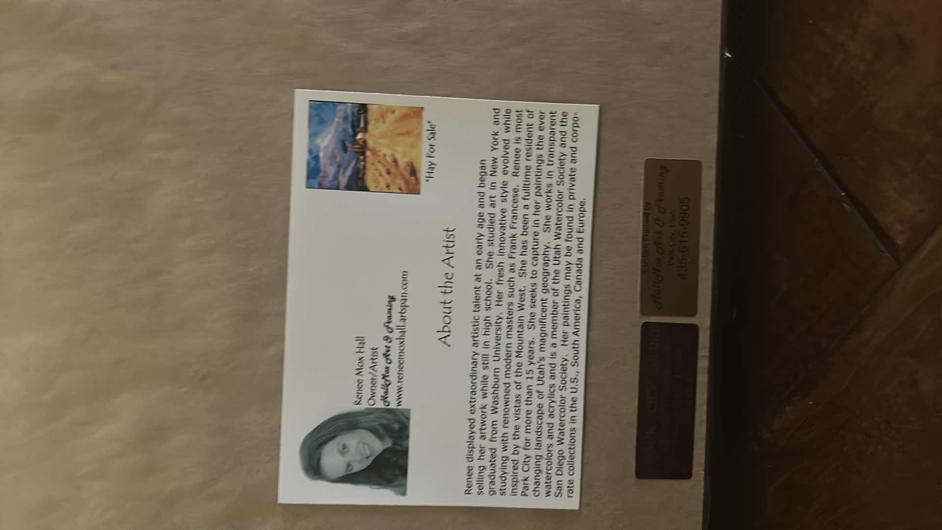 Photo 1 of BIRCH TREE LARGE ARTWORK FRAMED 57” x 45 1/2”