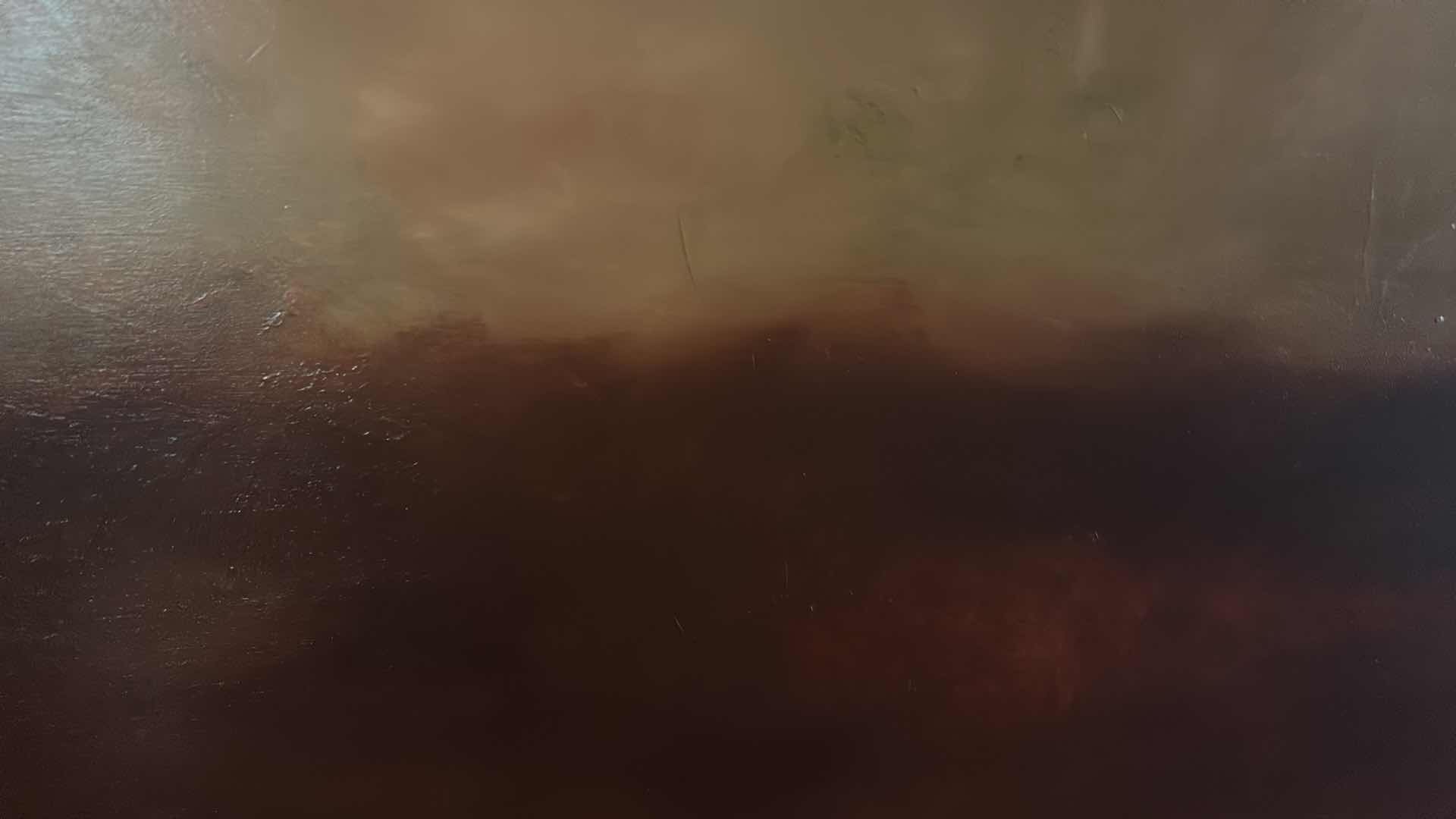 Photo 1 of OIL WAX AND GLAZEPETER "AIR GLOW" NUMBER 20 BY PETER BUREGA, October 2002 Santa Fe, New Mexico 50“ x H66“