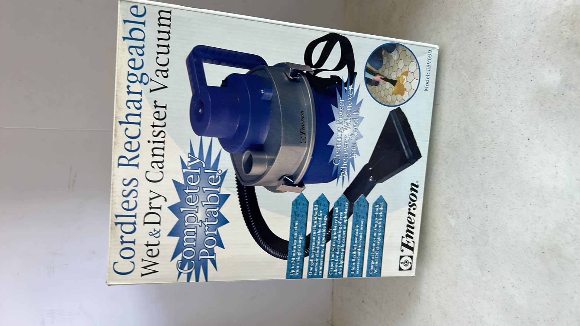 Photo 4 of CORDLESS RECHARGEABLE WET DRY VACUUM