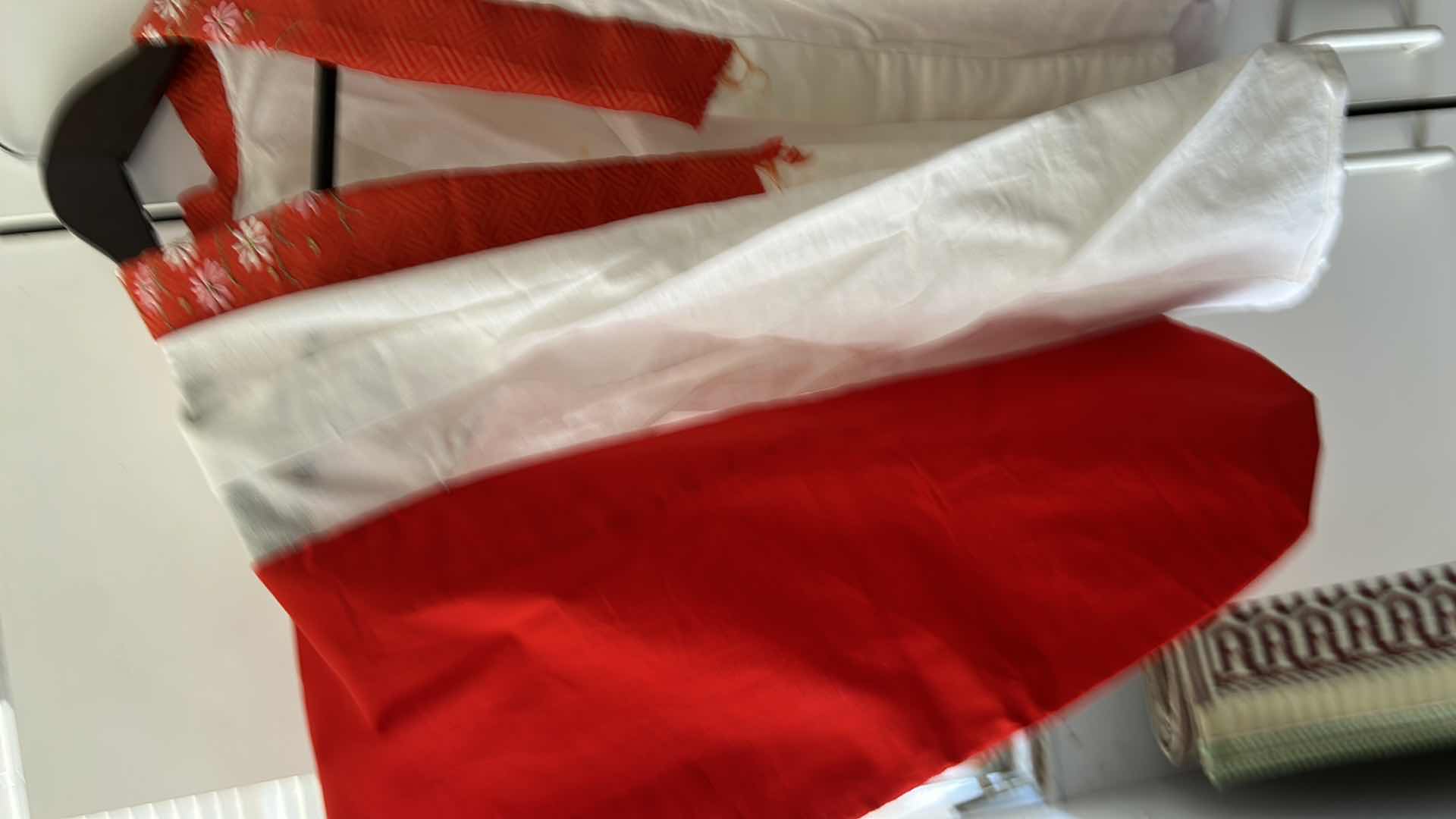 Photo 1 of YOUNG JAPANESE GIRL PHOTO AND BOX WITH YARN AND JAPANESE TOP (FRAMED PHOTO ARTWORK 141/2” x 18”)