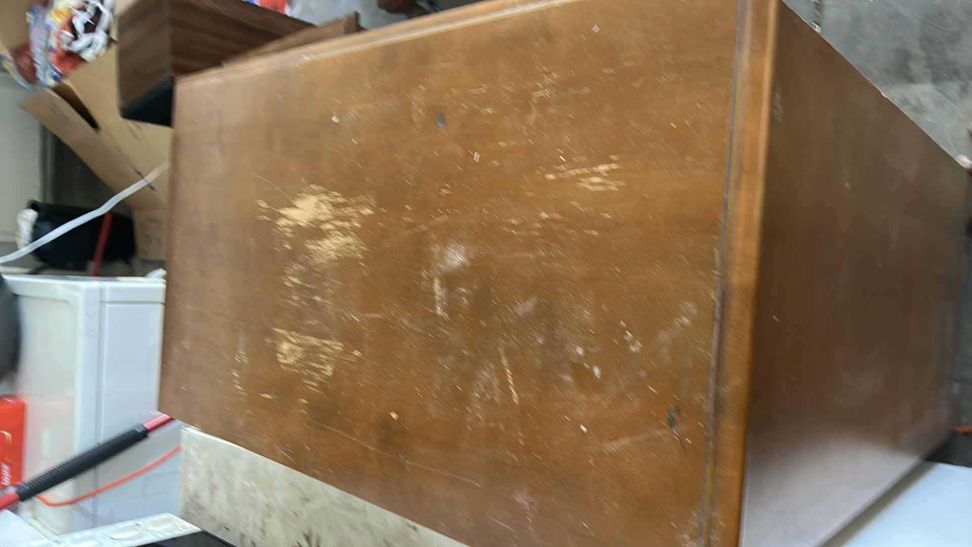 Photo 1 of 4 DRAWER WOOD DRESSER 32” x 18 x 42”