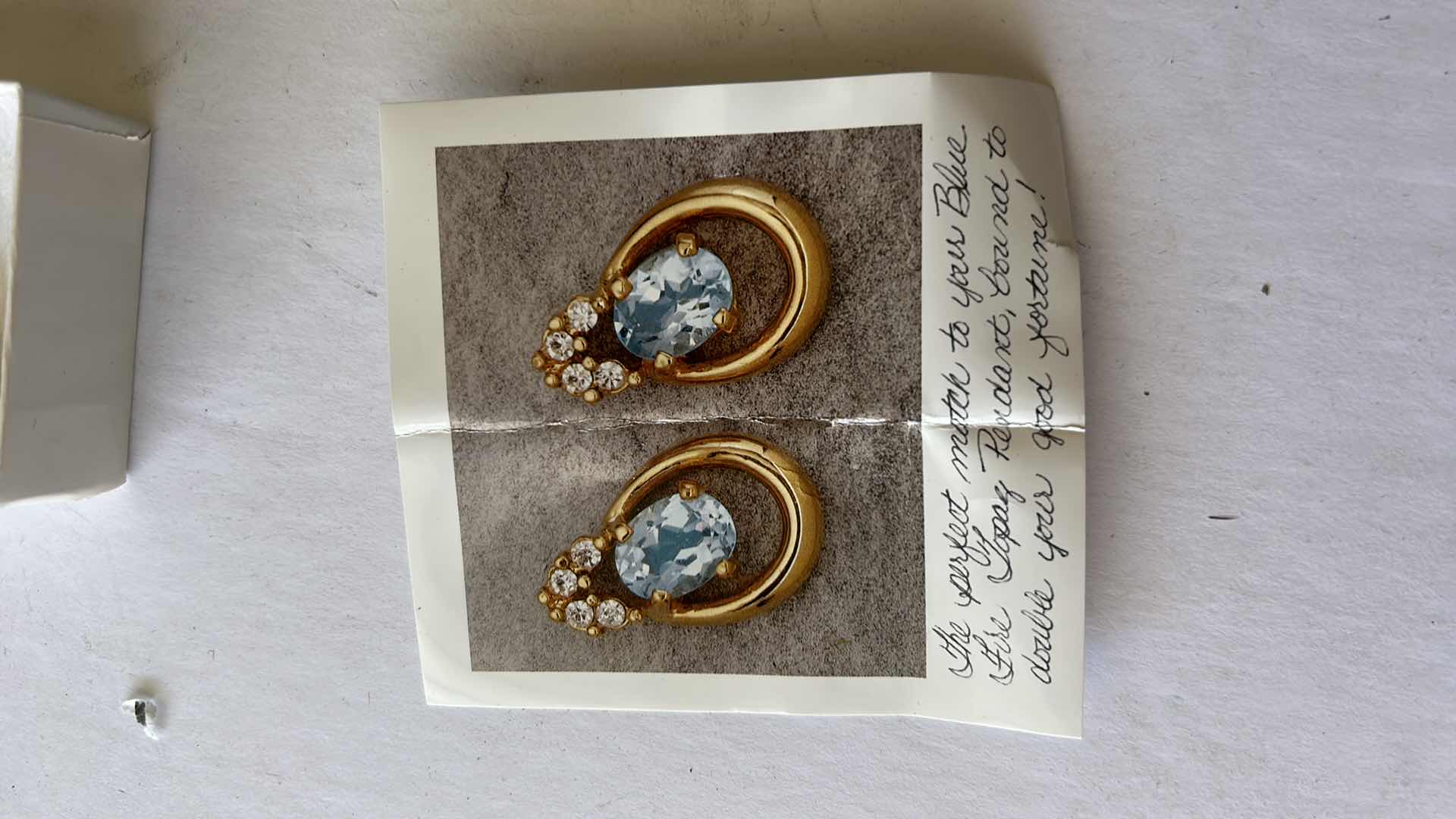 Photo 1 of TOPAZ EARRINGS
