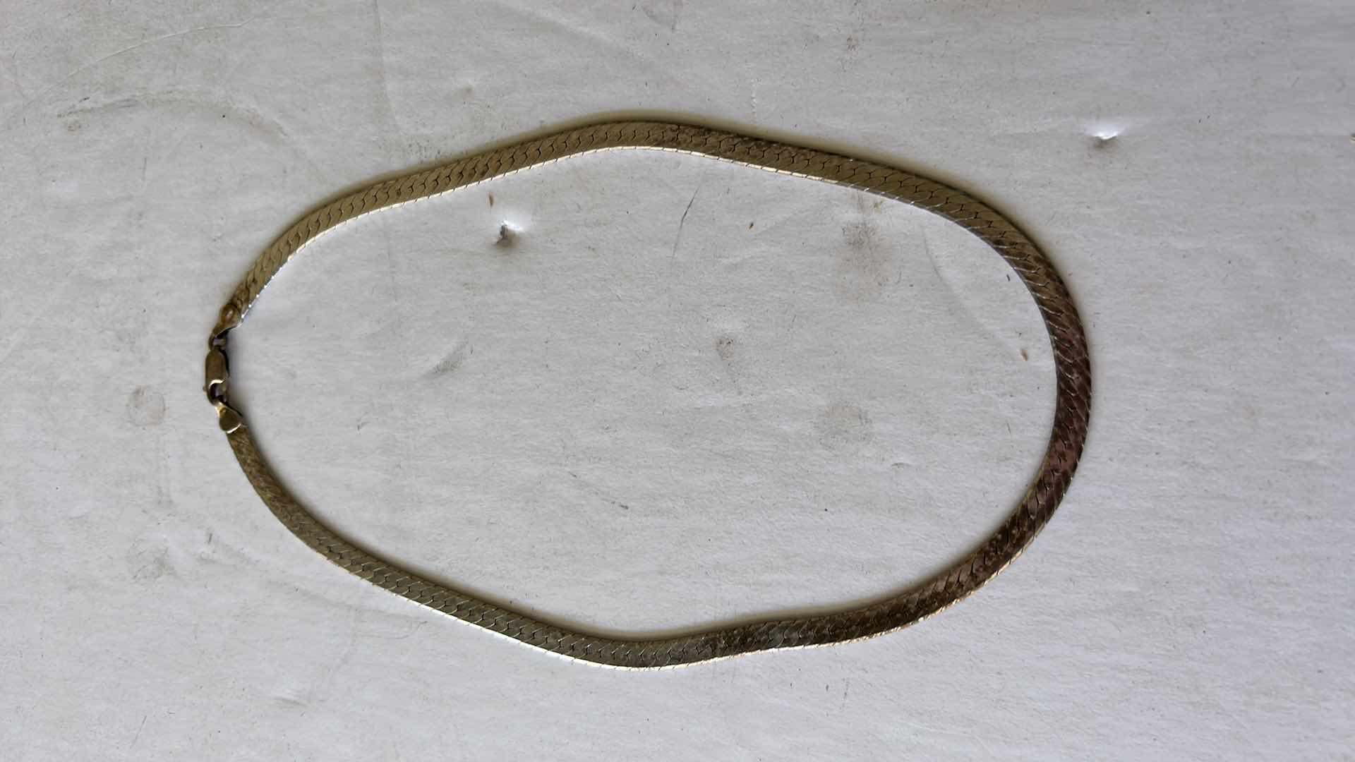 Photo 1 of STERLING SILVER NECKLACE AND SILVER PLATED CUP